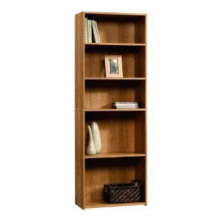 Sauder Beginnings 5 Shelf Bookcase in Highland Oak   Book Shelf