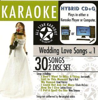 ASK 78 Wedding Songs Karaoke, Vol. 1; George Strait, Stevie Wonder and The Carpenters: Music