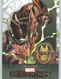 Marvel Beginnings #105 Gorgon (Non Sport Comic Trading Cards)(Upper Deck   2011 Series 1): Toys & Games