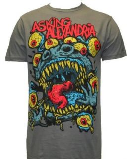 Asking Alexandria Eyeball Monster Slim Fit T shirt: Clothing