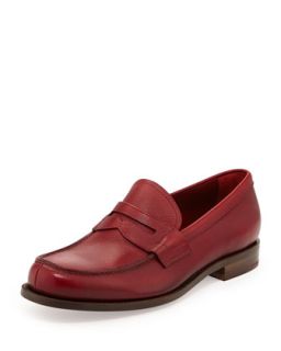 Prada Perforated Monk Loafer