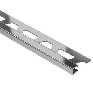 Schluter Systems 9/16 in Stainless Steel Right Angle Edge Trim