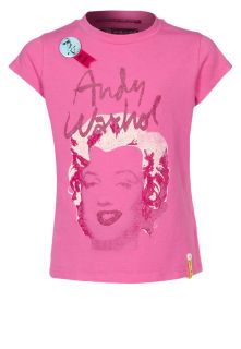 Andy Warhol by Pepe Jeans   SLEEP   Print T shirt   pink