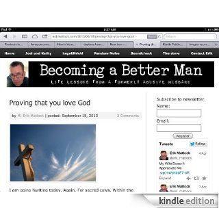 Becoming a Better Man: Kindle Store: M. Erik Matlock