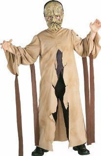 Kids Scary Batman Begins Scarecrow Costume   Child Small: Toys & Games