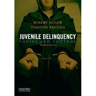 Juvenile Delinquency: Causes and Control: Robert Agnew, Timothy Brezina: 9780199828142: Books