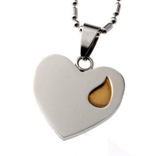 R.H. Jewelry Mens Womens Stainless Steel Pendant, "I Know for Certain That We Never Lose the People We Love: Jewelry
