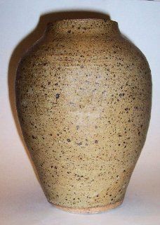 180 Cubic Inch   Vintage Look   Heavy Pottery Urn For Ashes   Cherish the Memory of Your Loved One   With A Hand "One of a Kind" Crafted Primitive Style Urn (Primitive Primitive Brown Speckled Finish   This Urn Has Many Other Uses Besides A Funer