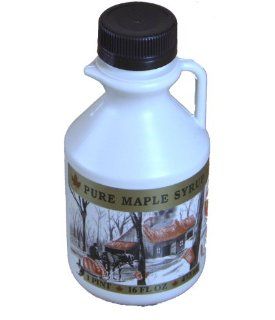 Pure Maple Syrup by Franz Sugarbush (1 Pint)   Plastic Bottle : Grocery & Gourmet Food