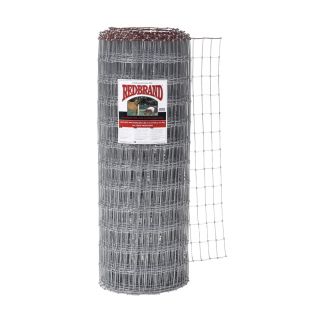 Red Brand 48 in x 100 ft Silver Zinc Coated Galvanized Steel Horse Fencing