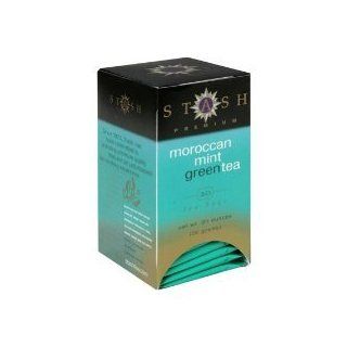 Stash Premium Green Tea Moroccan Mint    20 Tea Bags: Health & Personal Care