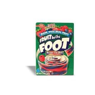 Betty Crocker Tie Dye Fruit by the Foot [Case Count: 12 per case] [Case Contains: 72 Snacks] : Fruit Leather : Grocery & Gourmet Food