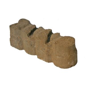 allen + roth Bertram Tan/Charcoal Alameda Edging Stone (Common 4 in x 4 in; Actual 3.6 in x 4 in)