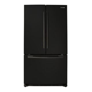 Samsung 29 cu ft French Door Refrigerator with Single Ice Maker (Black) ENERGY STAR
