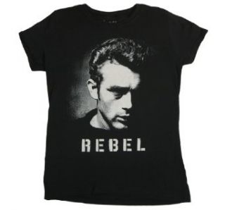 James Dean Rebel Cause Juniors T shirt Tee XL: Clothing