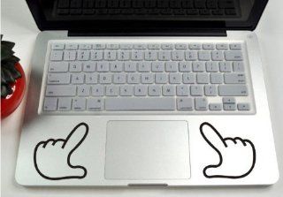 Keypad   cartoon hands left and right Macbook Symbol Keypad Iphone Apple Ipad Decal Skin Sticker Laptop: Everything Else