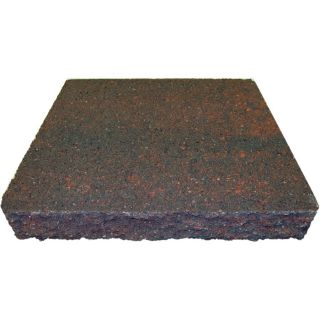 Oldcastle Fulton Red/Charcoal Basic Retaining Wall Block (Common: 12 in x 2 in; Actual: 12 in x 2.2 in)