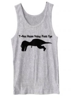 T Rex Hates Doing Push Ups Pushups Funny Dinosaur Tank Top at  Mens Clothing store: Tank Top And Cami Shirts