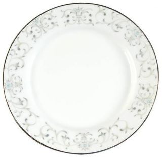 Norleans Versailles Bread & Butter Plate, Fine China Dinnerware   Blue Flowers,