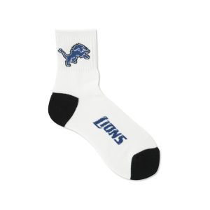 Detroit Lions For Bare Feet Ankle White 501 Sock
