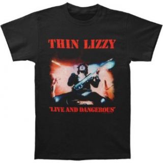 Rockabilia Thin Lizzy Live And Dangerous T shirt Small: Clothing