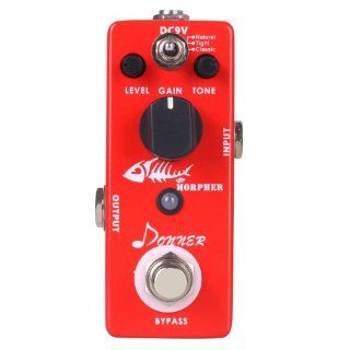 Donner Morpher Distortion Mini Guitar Effect Pedal: Musical Instruments