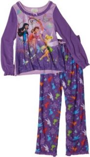 Komar Kids Girls 7 16 Fairies 2 Piece Pajama Set, Purple, Medium: Clothing