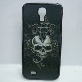 3D Effect Devil Skull Head Patterned Protective Back Case Cover for Samsung Galaxy S4 i9500 Cell Phones & Accessories