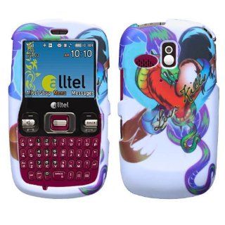Hard Plastic Snap on Cover Fits Samsung R350 R351 Freeform Lizzo Snake Tattoo White MetroPCS (does not fit Samsung R360 Freeform II): Cell Phones & Accessories