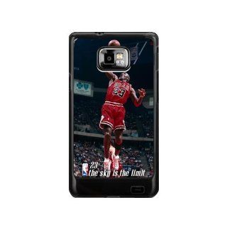 Great Moment NBA Michael Jordan Samsung Galaxy S2 Case NBA Star Samsung Galaxy S2 I9100 Cases Cover(DOESN'T FIT T MOBILE AND SPRINT VERSIONS) Cell Phones & Accessories