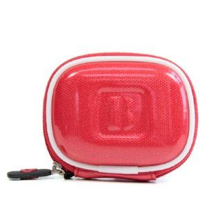   RED Color with White Trim Premium Hi Tech Design Bluetooth Head Set Pouch Carrying Case for Plantronics M55 M25 Marque 2 M165 K100 M100 Explorer 395 Hands Free Head Set (+ 1pc Name TAG)    Best Seller on  (IMPORTANT note color of the actual item may di