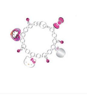 Hello Kitty Metal Charm Bracelet: Toys & Games