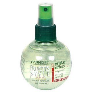 Garnier Fructis Style Shake Effect Liqui Gel, Extra Strong, 5.1 Ounce Bottle : Hair Styling Gels : Beauty