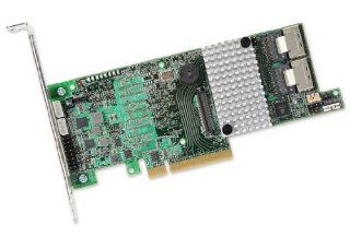 LSI Logic Megaraid Eight Port 6Gb/s PCI Express 3.0 SATA+SAS RAID Controller LSI00330: Computers & Accessories