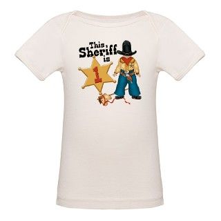 Sheriff First Birthday Tee by kewlkids