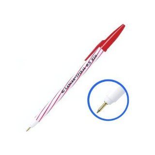 Asia Professional   Lancer Ball Pen with Modern Spiral Syle   Red 0.5mm, 50 Pens Per Box (Popular for College and University Especially Science, Architect, Engineer) Cheap!!!: Everything Else