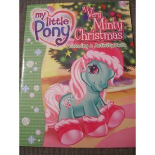 My Little Pony   A Very Minty Christmas (Coloring & Activity Book): Hasbro: 9781593947286: Books
