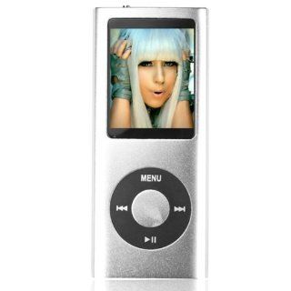 Sanheshun New 8gb Mp3 Mp4 1.8" LCD Screen Music Media Player Fm Radio + Earphone + Cable Color Silver : MP3 Players & Accessories