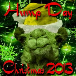 Hump Day Christmas 2013 Happy Santa Camel T Shirt by hottees