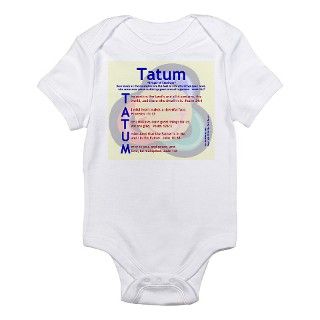 Tatum Acrostic Name Poem Infant Creeper by chalfonthouse