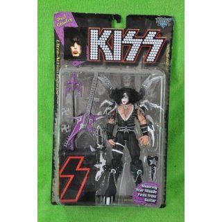 1997   McFarlane   KISS   Paul Stanley Ultra Action Figure   Shooting Star Missile Fires from Guitar & Letter S   7 Inch Figure   Rare   Limited Edition   Collectible: Toys & Games