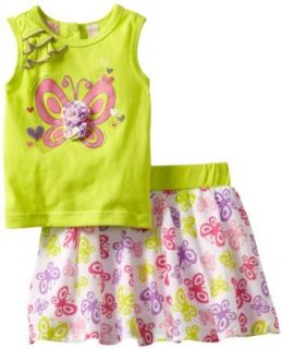 Kids Headquarters Baby Girls Infant 2pc SET: Infant And Toddler Skirts Clothing Sets: Clothing