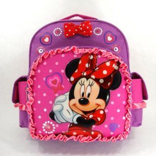 Minnie Mouse Toddler 12" Kids Backpack   Red Bow: Toys & Games