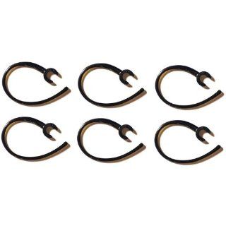 12 Pieces (6 clear/6 black) Earhook Ear Hook Clip Loop Replacement Compatible with Following Bluetooth Headset: Cell Phones & Accessories