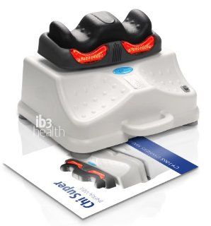 Top of the line for CHI ENERGIZER bearing the original "Qi" logo with infrared heat and vibration functions : adding to all the solid features and a unique elliptical fish like movement, you can incorporate both infrared heat and vibration functi