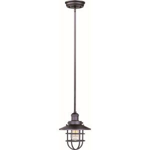 Maxim MAX 25050BZ Bronze Mini Hi Bay 1 Light Pendant