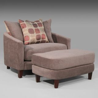 Wildon Home ® Zora Chair and Ottoman D3644 01