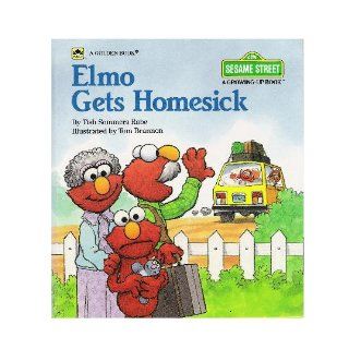 Elmo Gets Homesick (Sesame Street/a Growing Up Book): Tish Sommers Rabe, Tom Brannon: 9780307120335: Books