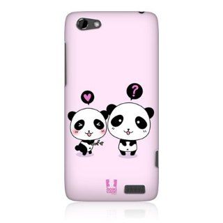 Head Case Designs Act of Giving Kawaii Panda Hard Back Case Cover for HTC One V Cell Phones & Accessories