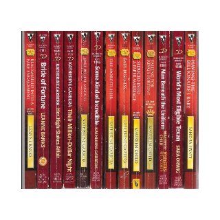 Silhouette Romance Novels   Set of 13 Books: Having the Billionaire's Baby, World's Most Eligible Texan, Man Beneath the Uniform, Falling for King's Fortune, Seduced Into a Paper Marriage, and Others (All Titles Listed Under Product Description